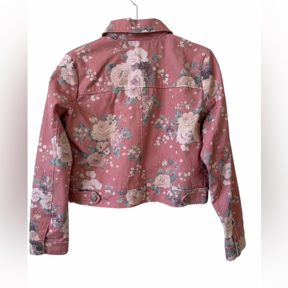 🌸🌼🌸 Camila Coelho cropped denim jacket size 6 US - Picture 4 of 12